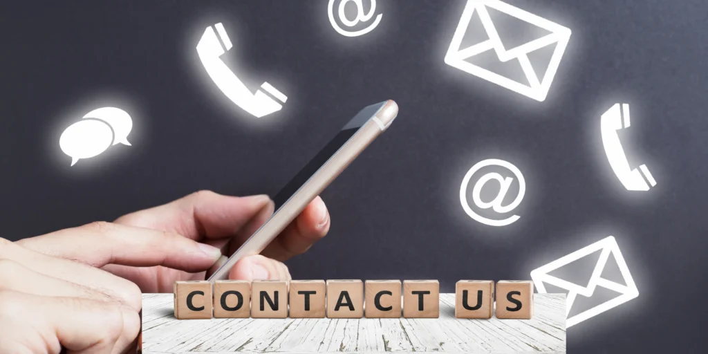 Contact us main banner